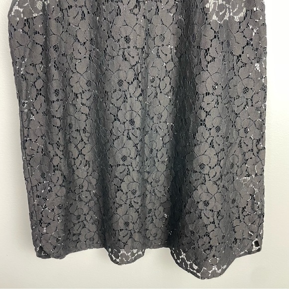 Wilfred Black Lace Floral Tank Top - Picture 7 of 13